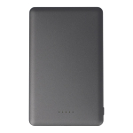 Ultradunne powerbank compatibel met MagSafe 5.000 mAh kleur zwart tweede weergave