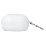 Mini oordopjes in een case ter grootte van een sleutelhanger kleur wit vierde weergave