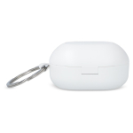 Mini oordopjes in een case ter grootte van een sleutelhanger kleur wit vijfde weergave