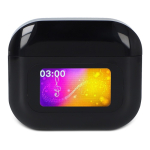 Koptelefoon met ruisonderdrukking in touch-opbergcase kleur zwart tweede weergave