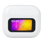 Koptelefoon met ruisonderdrukking in touch-opbergcase kleur wit tweede weergave