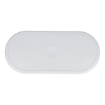 Draadloze snellader 3-in-1 voor smartphone en accessoires 15 W kleur wit vijfde weergave