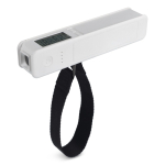 5-in-1 powerbank met weegschaal, zaklamp, liniaal en thermometer kleur wit tweede weergave