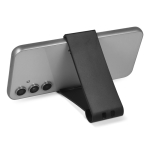 Opvouwbare draagbare telefoonhouder om te personaliseren kleur zwart vierde weergave