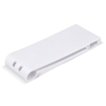 Opvouwbare draagbare telefoonhouder om te personaliseren kleur wit