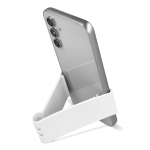 Opvouwbare draagbare telefoonhouder om te personaliseren kleur wit derde weergave