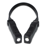 Neklamp handsfree met 3 verschillende lichtstanden kleur zwart derde weergave