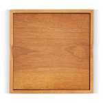 Solitair in houten doos die ook als speelbord dient kleur naturel vijfde weergave