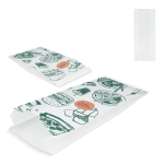 Ecologisch en stevig papieren zakje voor voedsel 14 x 6 x 27 cm