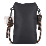 Compacte schoudertas voor dagelijkse essentials kleur zwart derde weergave