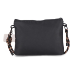 Rechthoekige schoudertas voor dagelijkse essentials kleur zwart derde weergave