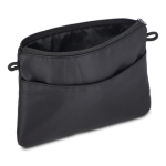 Rechthoekige schoudertas voor dagelijkse essentials kleur zwart vierde weergave