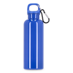 Plastic fles in felle kleuren met bijpassende dop 500 ml kleur blauw vierde weergave