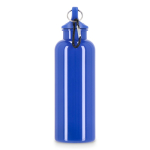 Plastic fles in felle kleuren met bijpassende dop 500 ml kleur blauw vijfde weergave