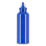 Plastic fles in felle kleuren met bijpassende dop 500 ml kleur blauw zesde weergave