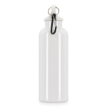 Plastic fles in felle kleuren met bijpassende dop 500 ml kleur wit vijfde weergave