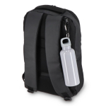 Plastic fles in felle kleuren met bijpassende dop 500 ml kleur grijs zevende weergave