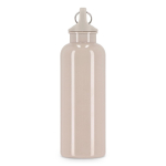 Plastic fles in felle kleuren met bijpassende dop 500 ml kleur beige zesde weergave