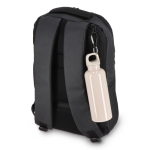 Plastic fles in felle kleuren met bijpassende dop 500 ml kleur beige zevende weergave