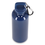 Plastic fles in felle kleuren met bijpassende dop 500 ml kleur donkerblauw derde weergave