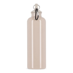 Plastic fles in felle kleuren met bijpassende dop 750 ml kleur beige vijfde weergave