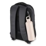 Plastic fles in felle kleuren met bijpassende dop 750 ml kleur beige zevende weergave