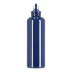 Plastic fles in felle kleuren met bijpassende dop 750 ml kleur donkerblauw zesde weergave