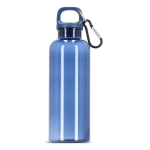 Plastic fles in heldere transparante kleuren 500 ml kleur doorzichtig blauw tweede weergave