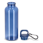 Plastic fles in heldere transparante kleuren 500 ml kleur doorzichtig blauw zesde weergave