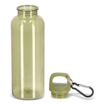 Plastic fles in heldere transparante kleuren 500 ml kleur doorzichtig groen zesde weergave