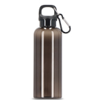 Plastic fles in heldere transparante kleuren 500 ml kleur doorzichtig zwart tweede weergave