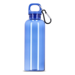 Plastic fles in heldere transparante kleuren 500 ml kleur doorzichtig lichtblauw tweede weergave