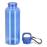 Plastic fles in heldere transparante kleuren 500 ml kleur doorzichtig lichtblauw zesde weergave