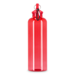 Plastic fles in heldere transparante kleuren 750 ml kleur doorzichtig rood vijfde weergave