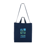 Katoenen tas OEKO-TEX in diverse kleuren met dubbele hengsels 220 g/m² met afdrukgebied