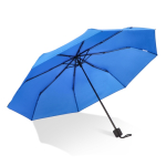 Opvouwbare paraplu in diverse kleuren met bijpassende hoes Ø96 kleur blauw tweede weergave