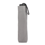 Opvouwbare paraplu in diverse kleuren met bijpassende hoes Ø96 kleur grijs vierde weergave