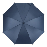 Paraplu in meerdere kleuren met zwart gebogen handvat Ø105 kleur donkerblauw derde weergave