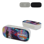 Personaliseerbare waterbestendige speaker met 5 uur speeltijd