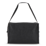 Koeltas met aluminium voering aan de binnenkant voor 6 blikjes kleur zwart vierde weergave