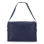 Koeltas met aluminium voering aan de binnenkant voor 6 blikjes kleur donkerblauw vierde weergave