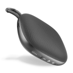 Draagbare luidspreker in diverse kleuren met handvat 5 W kleur donkergrijs derde weergave