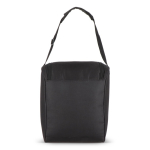 Koeltas met aluminium voering en dubbel compartiment 13 L kleur zwart vierde weergave