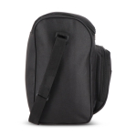 Koeltas met aluminium voering en dubbel compartiment 13 L kleur zwart vijfde weergave