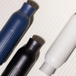 Thermofles van gerecycled staal met drukknoopsluiting 500 ml kleur zwart zesde weergave