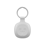 Sleutelhanger met objectzoeker compatibel met Apple kleur lichtgrijs derde weergave