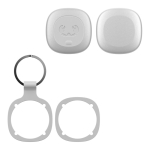 Sleutelhanger met objectzoeker compatibel met Apple kleur lichtgrijs vijfde weergave