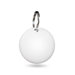 Objecttracker met sleutelhanger, voor Apple en Android kleur wit