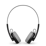 Hoofdtelefoon met retrodesign van het merk Phillips kleur zwart tweede weergave