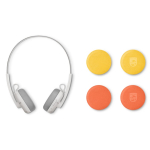 Hoofdtelefoon met retrodesign van het merk Phillips kleur wit vijfde weergave